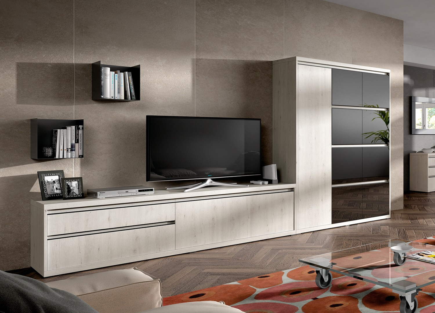 Meuble TV Contemporain ADEN 2922 - Cbc-Meubles