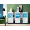 Buffet Led Blanc ou Noir Laqué
