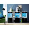 Buffet Led Blanc ou Noir Laqué