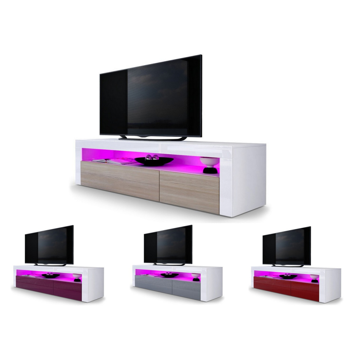 Meuble banc télé design