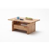 Table basse relevable en bois massif