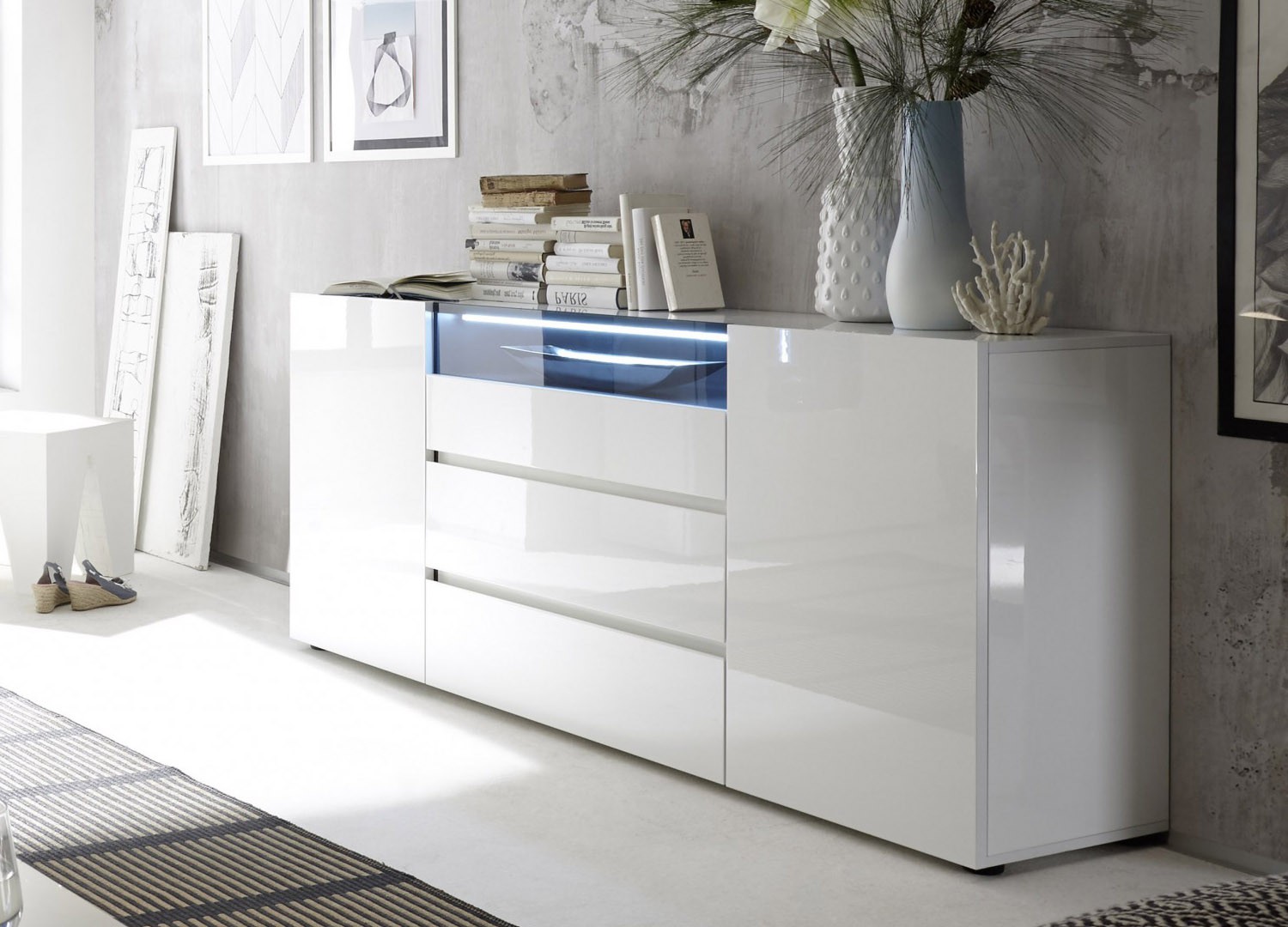 Photo Meuble Salon Laque Blanc Brillant Photo Meuble Salon Laque Blanc Brillant