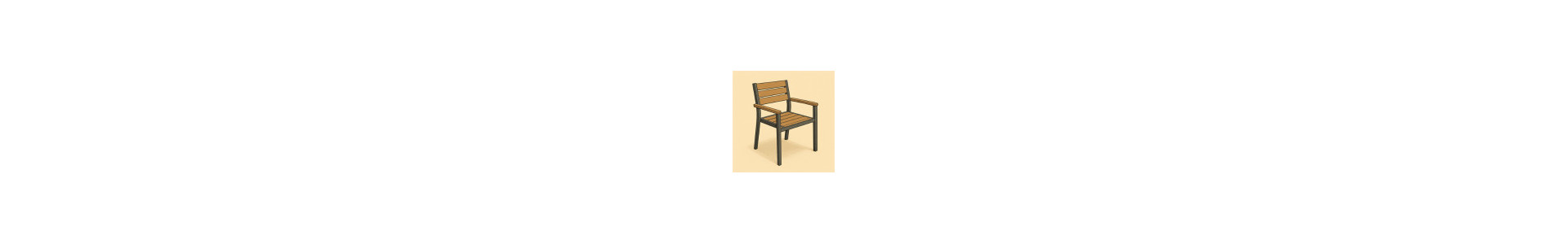 Chaise & fauteuil de jardin
