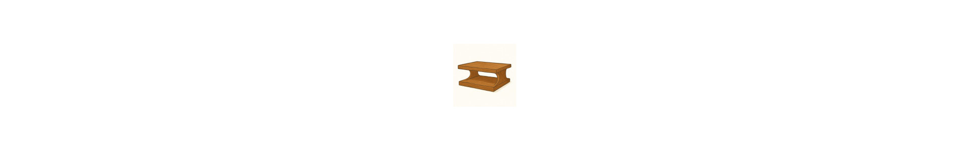 Table basse bois