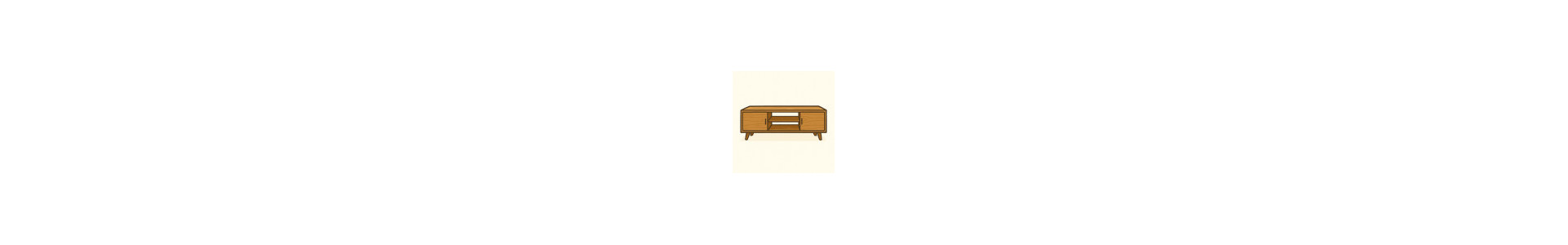 Meuble TV en bois