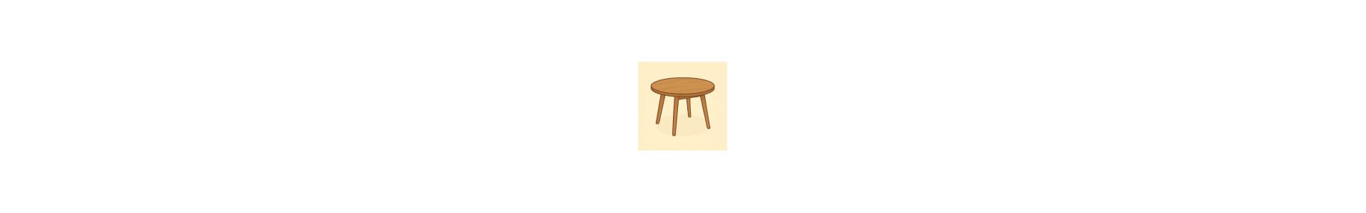 Table à manger ronde