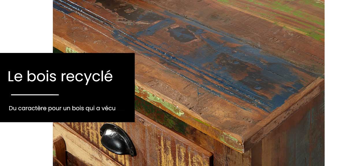 Le guide sur le bois recyclé