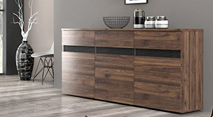 Meuble buffet de style rustique moderne