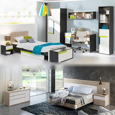 Mobilier de chambre enfants et adultes