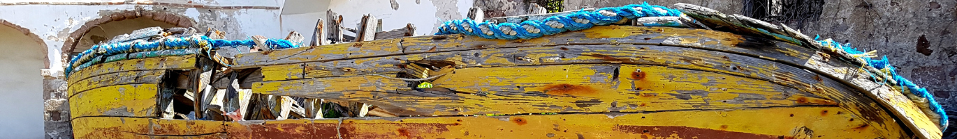 Vieux bateau de pêche