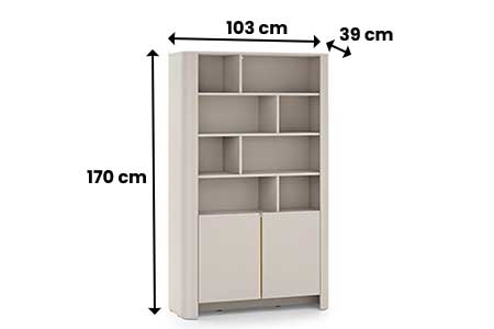 Dimensions de la bibliothèque