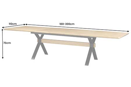 Dimensions de la table à manger