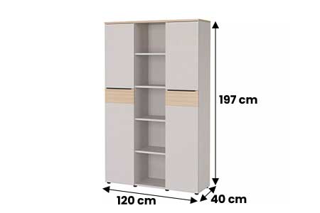 Grande armoire de classement pour bureau