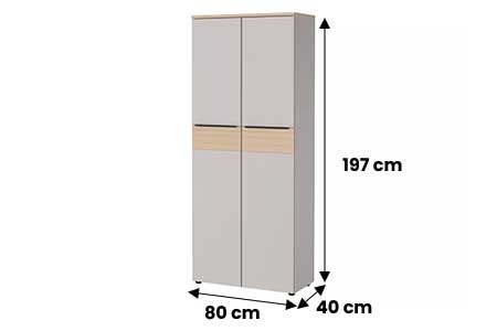 Grande armoire de classement 2 portes