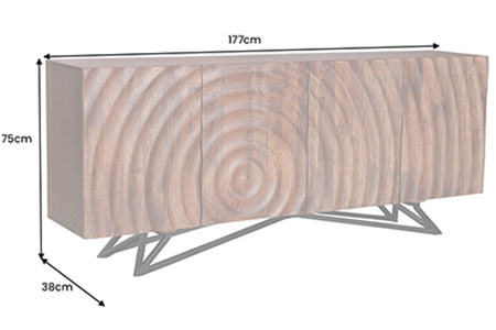 Dimensions du meuble buffet