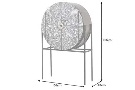 Dimensions détaillées du buffet haut