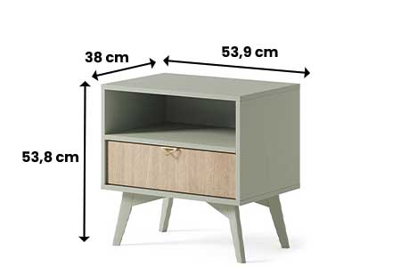 Dimensions du chevet