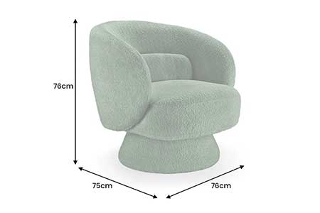 Fauteuil rotatif 1 place