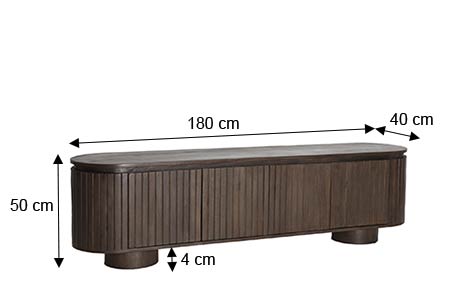 Dimensions du meuble tv