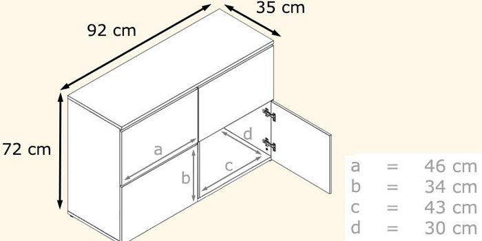 Commode design Samba