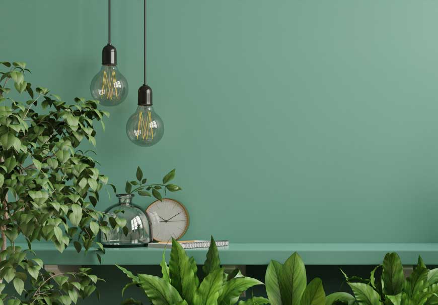 Intégrer la couleur verte dans la déco intérieur