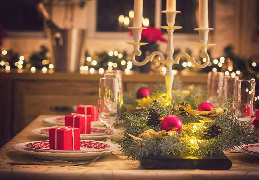 Décorer sa table pour les fêtes