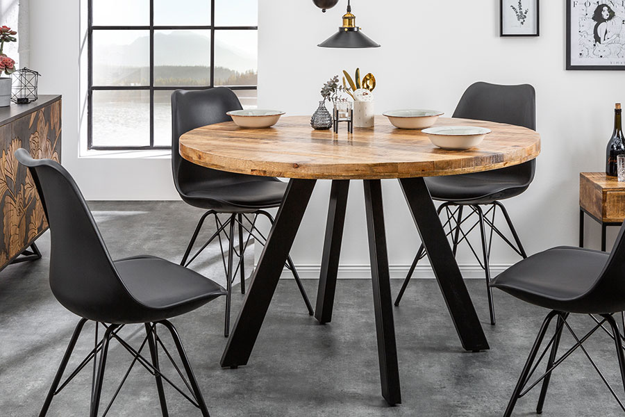 Table à manger rondes pour combien de convives