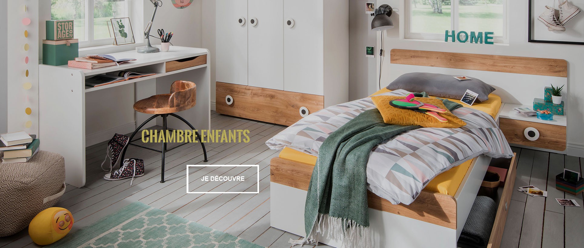 Chambre enfant compl&egrave;te