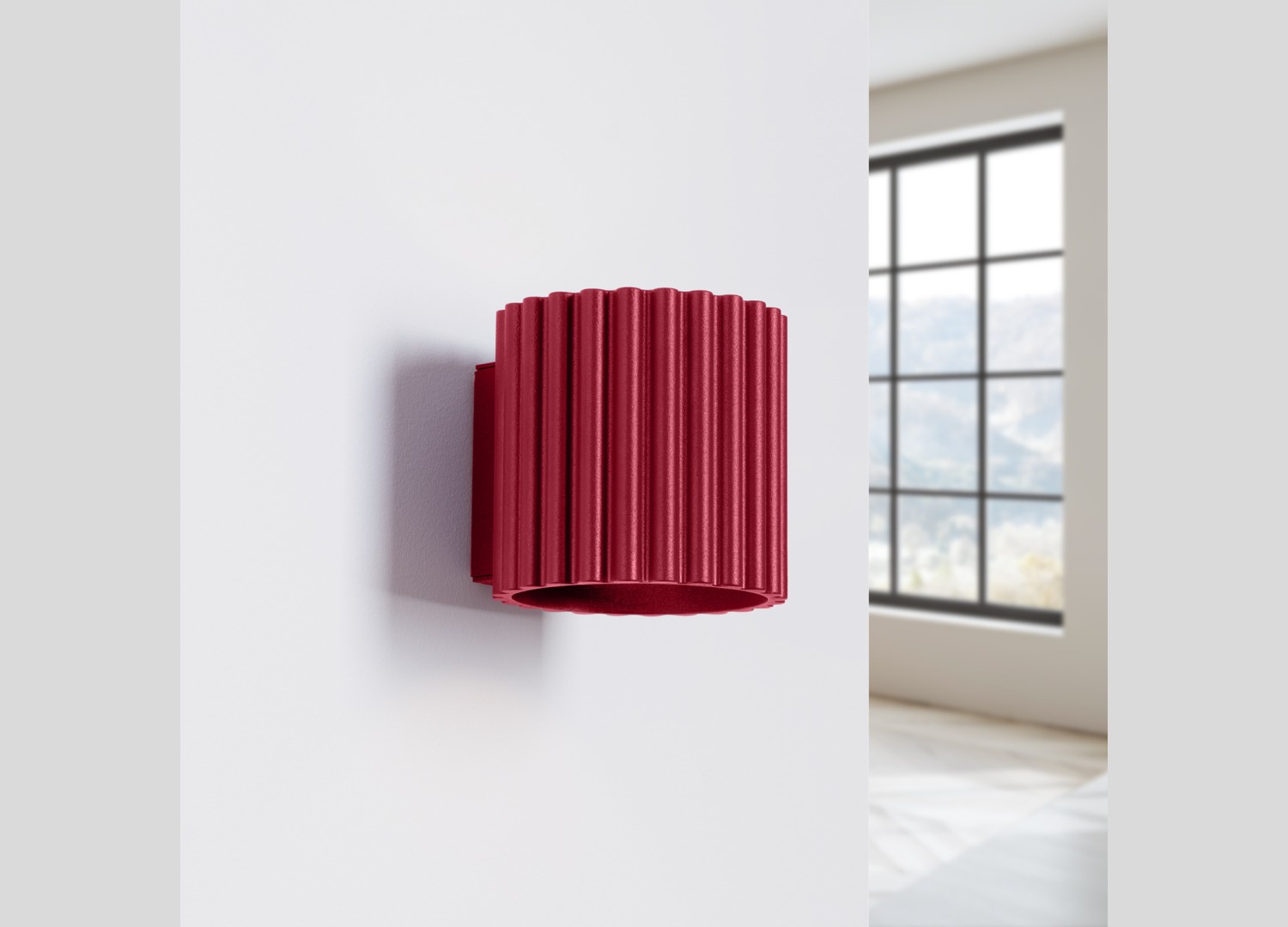 Applique murale AURA bordeaux G9 – vue complémentaire 2