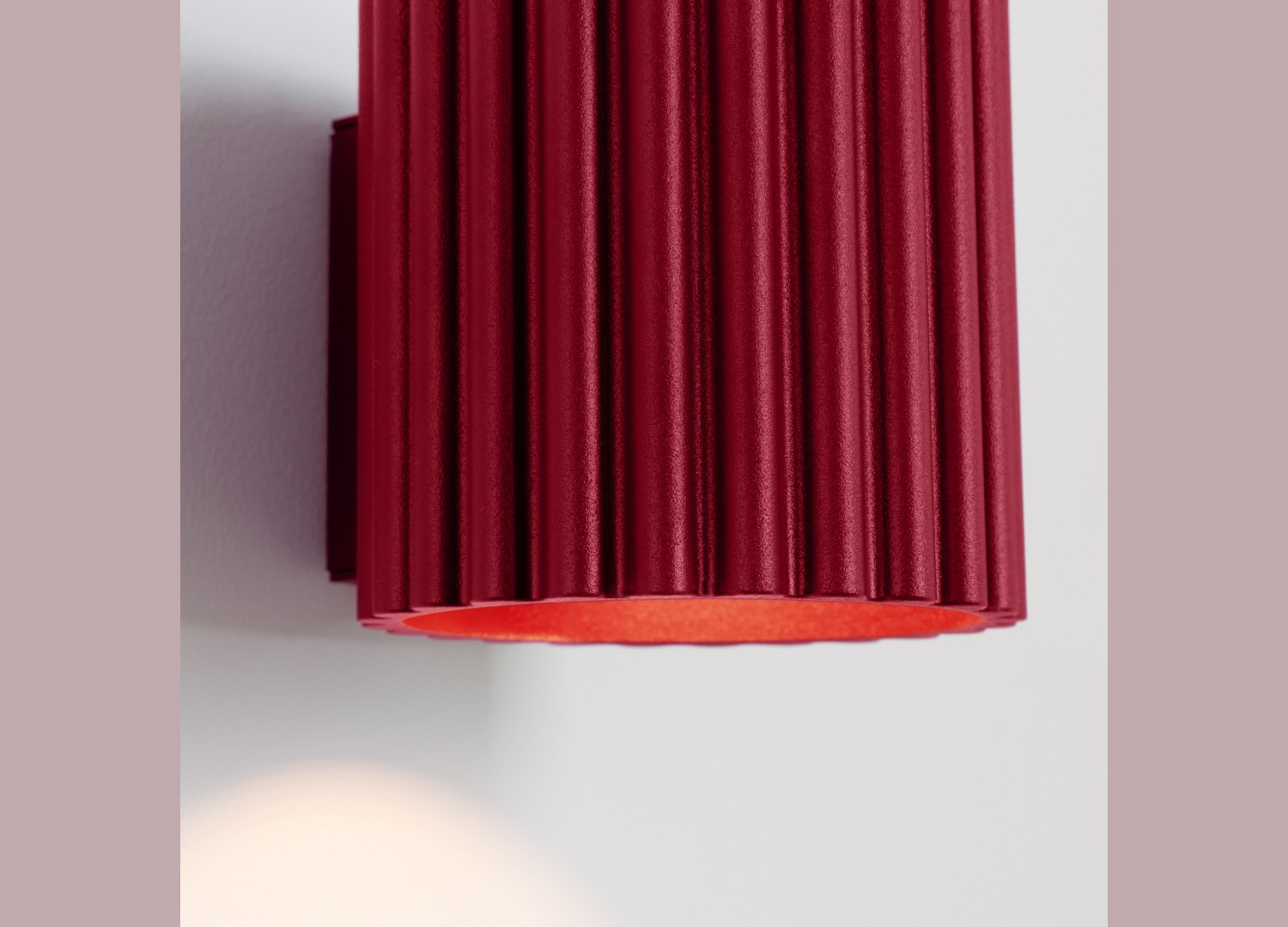 Applique murale AURA bordeaux G9 – vue complémentaire 4