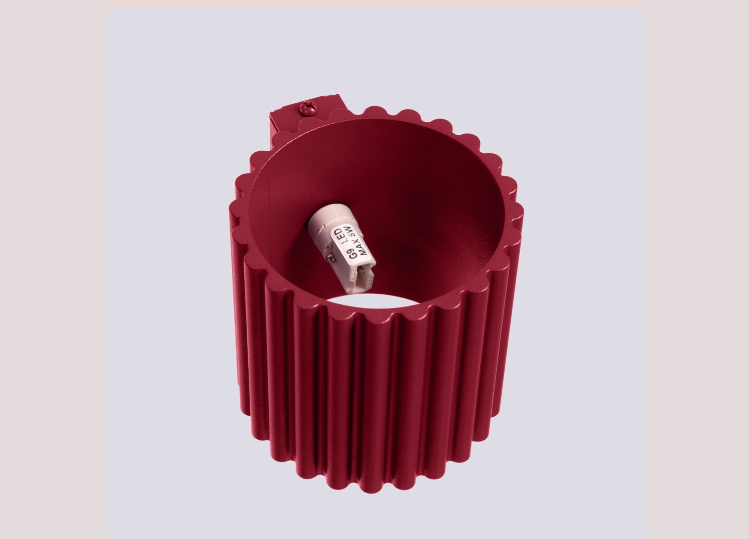 Applique murale AURA bordeaux G9 – vue complémentaire 7