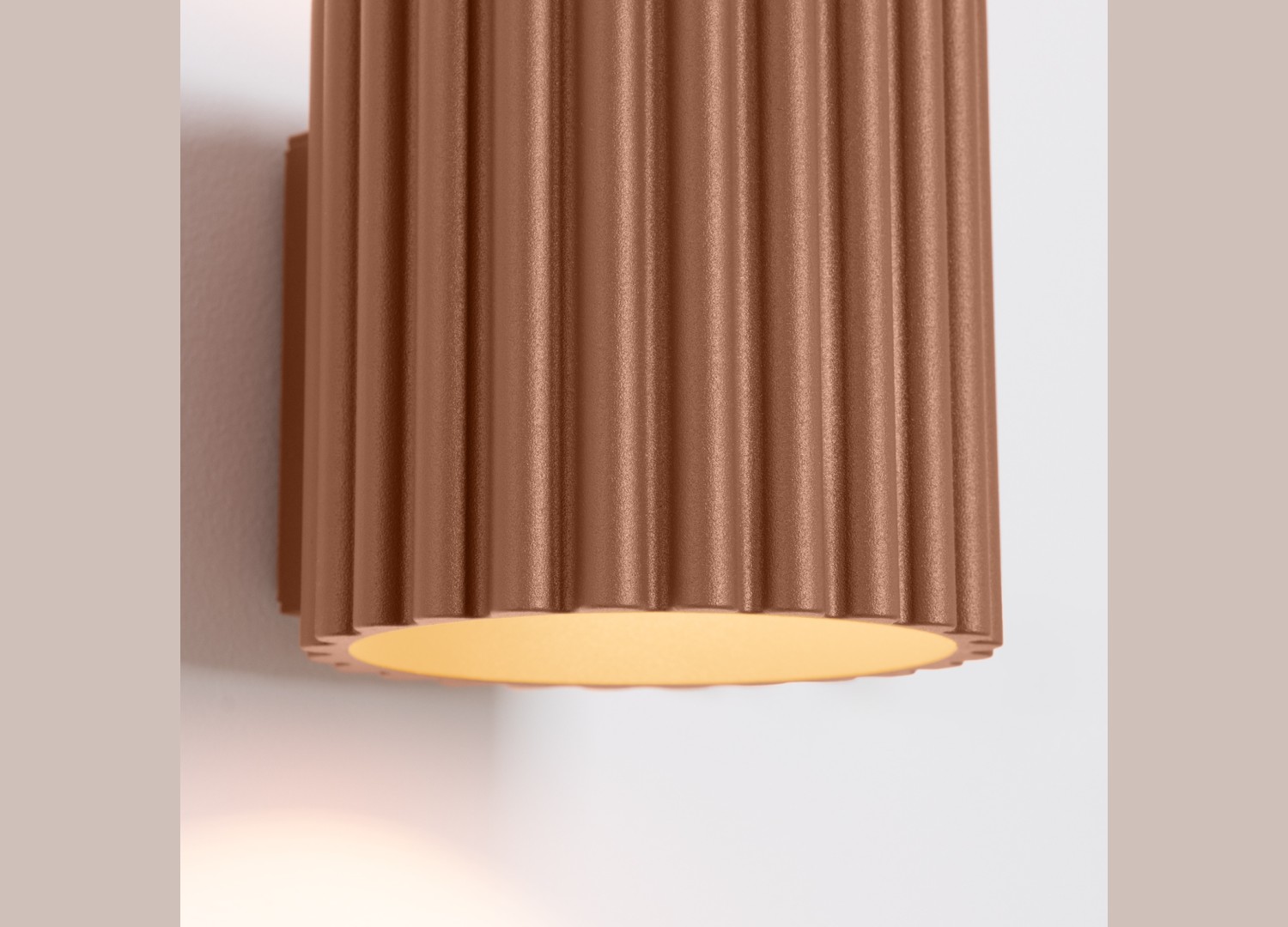 Applique murale AURA moka G9 – vue complémentaire 4