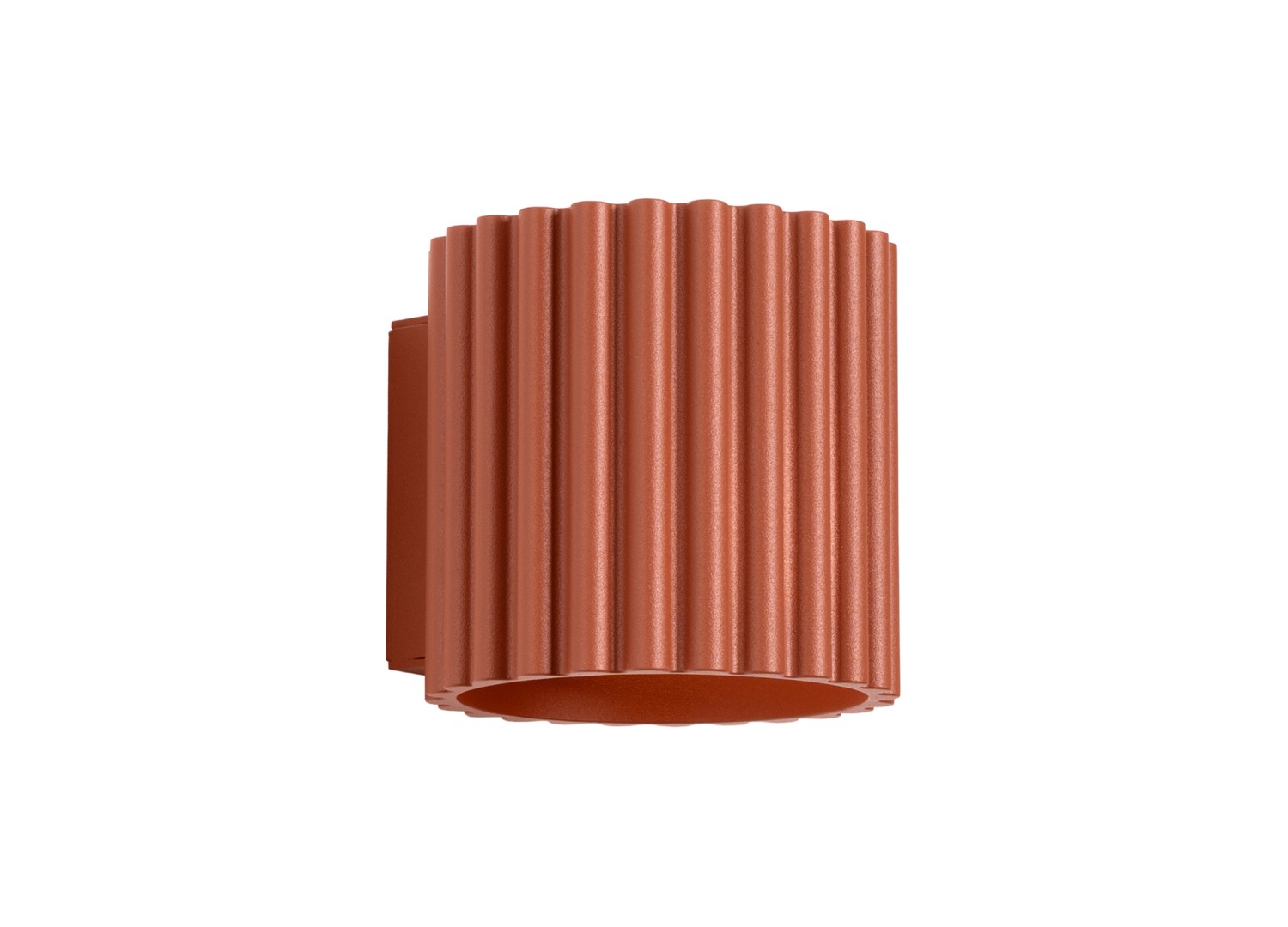 Applique murale AURA ocre rouge G9