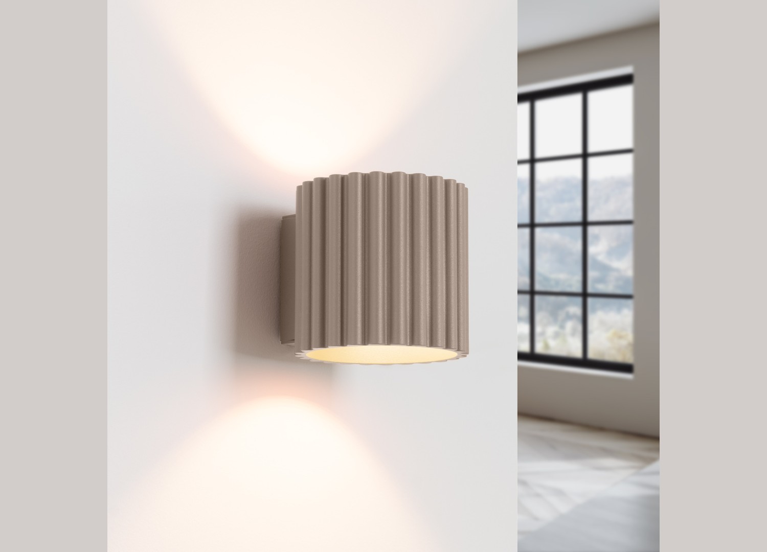 Applique murale AURA taupe G9 – vue complémentaire 3