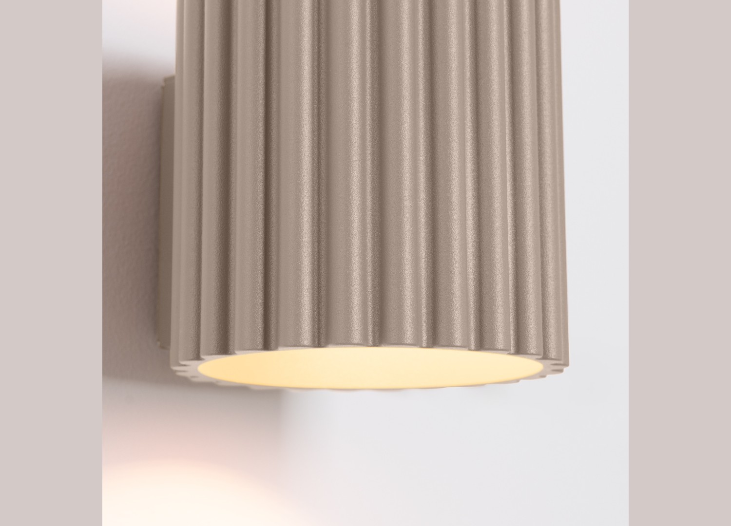 Applique murale AURA taupe G9 – vue complémentaire 4