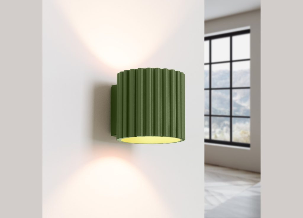 Applique murale AURA vert olive G9 – vue complémentaire 3