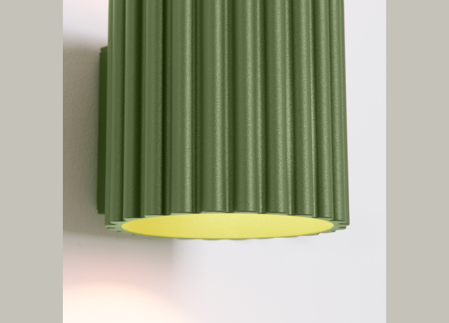 Applique murale AURA vert olive G9 – vue complémentaire 4