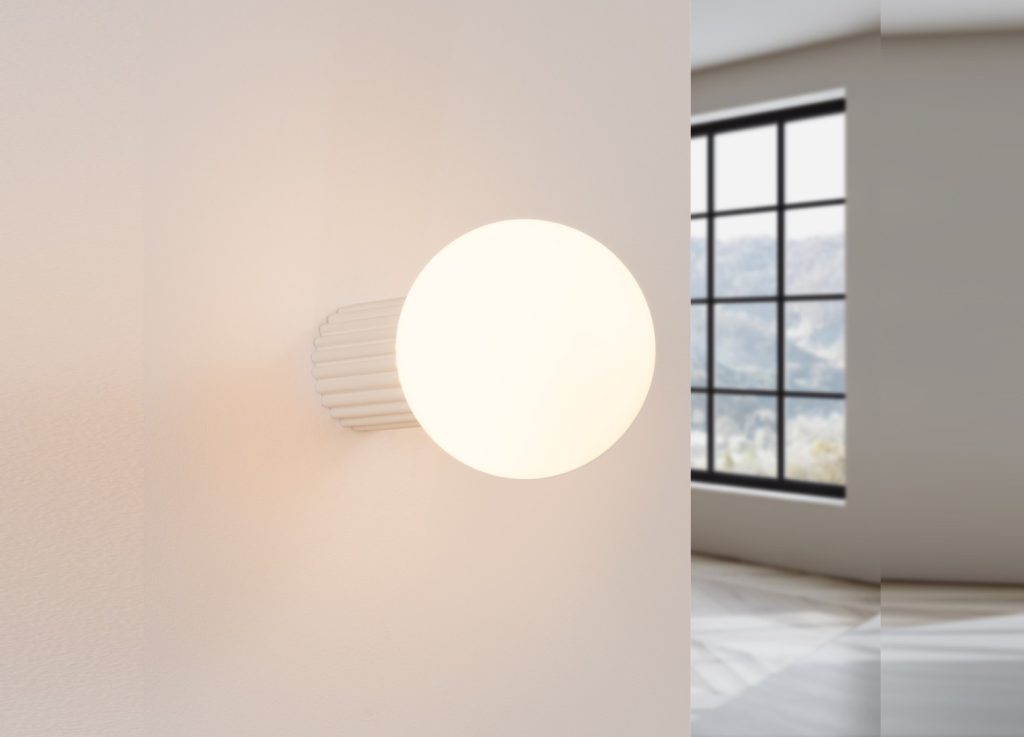 Applique murale HALO beige IP44 – vue complémentaire 3