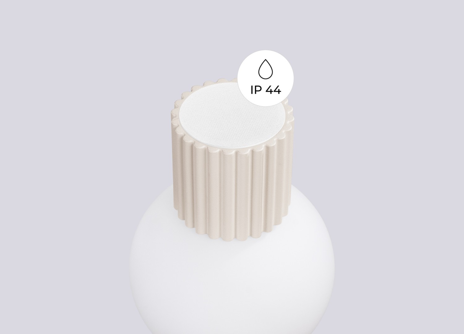 Applique murale HALO beige IP44 – vue complémentaire 8