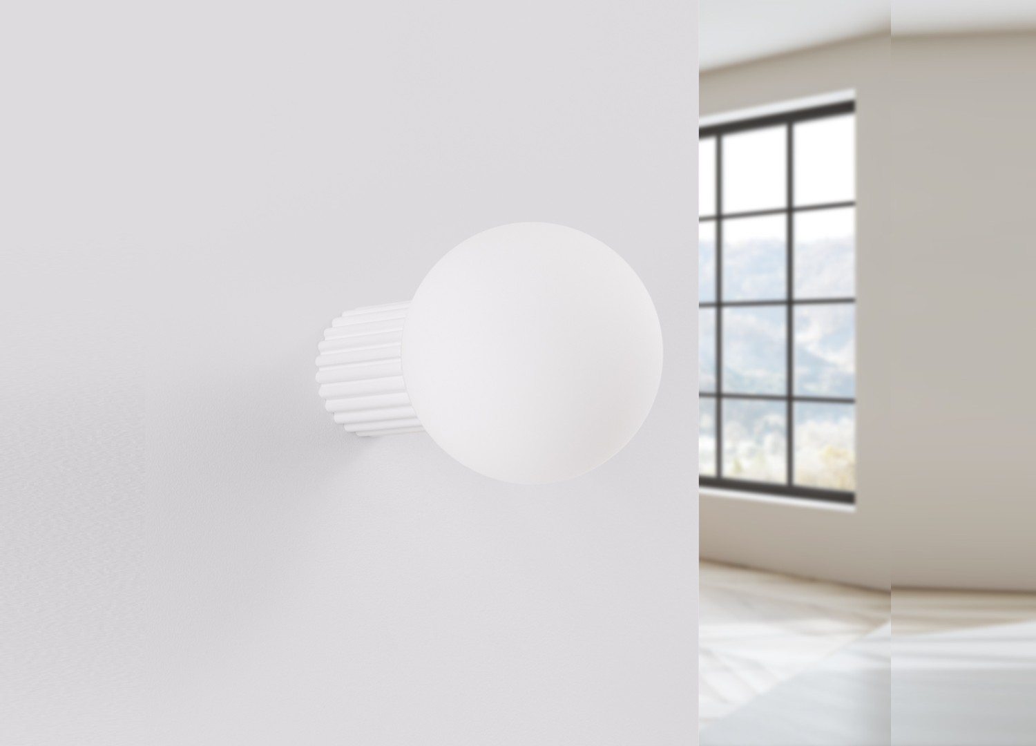 Applique murale HALO blanc IP44 – vue complémentaire 2