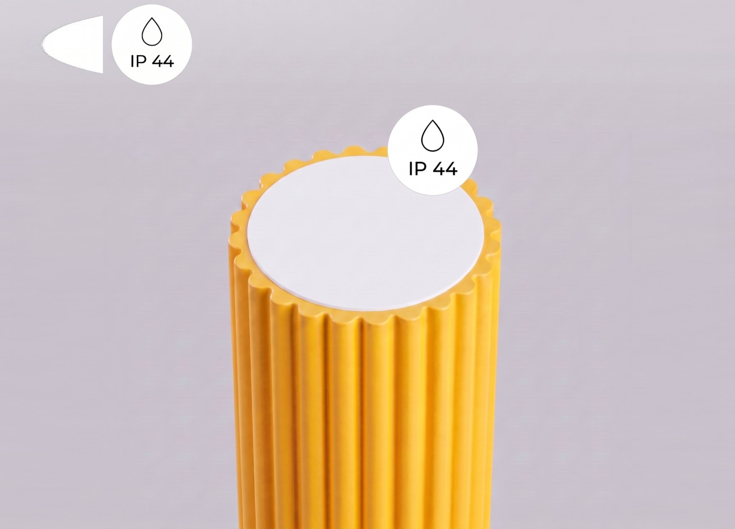 Applique murale HALO jaune IP44 – vue complémentaire 8