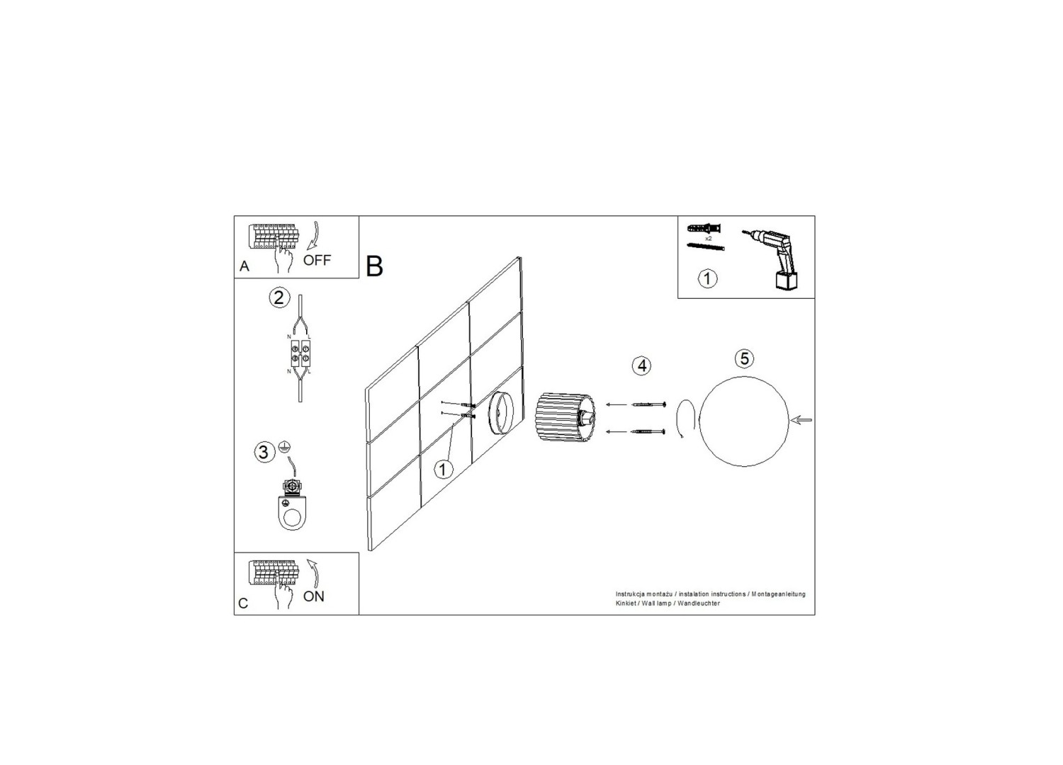 Applique murale HALO marron IP44 – vue complémentaire 10