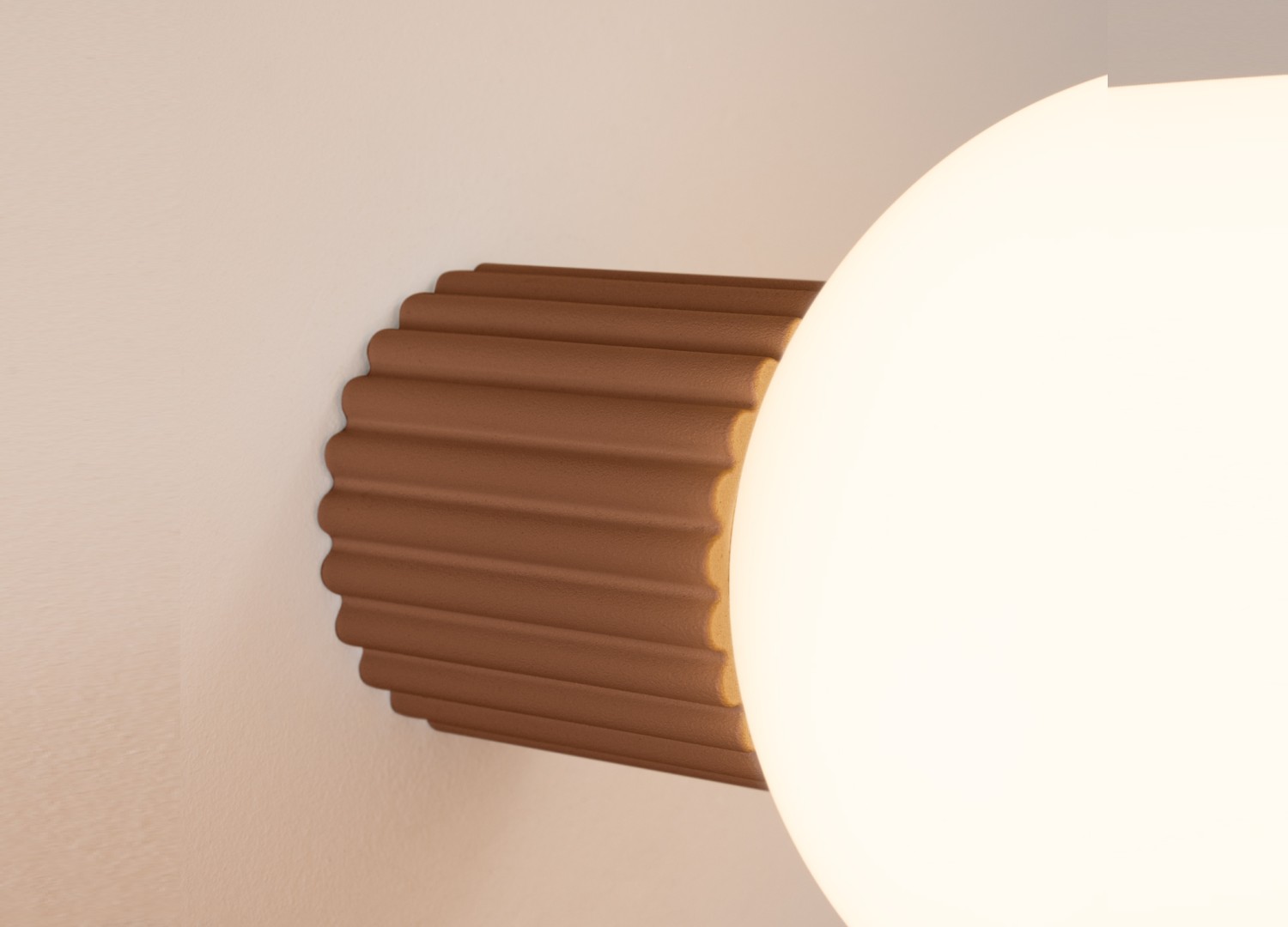 Applique murale HALO moka IP44 – vue complémentaire 4