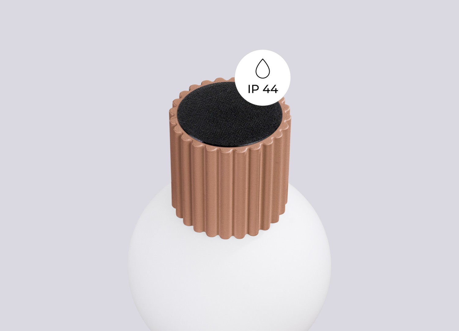 Applique murale HALO moka IP44 – vue complémentaire 8