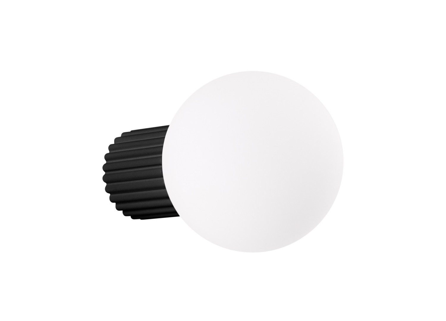 Applique murale HALO noir IP44