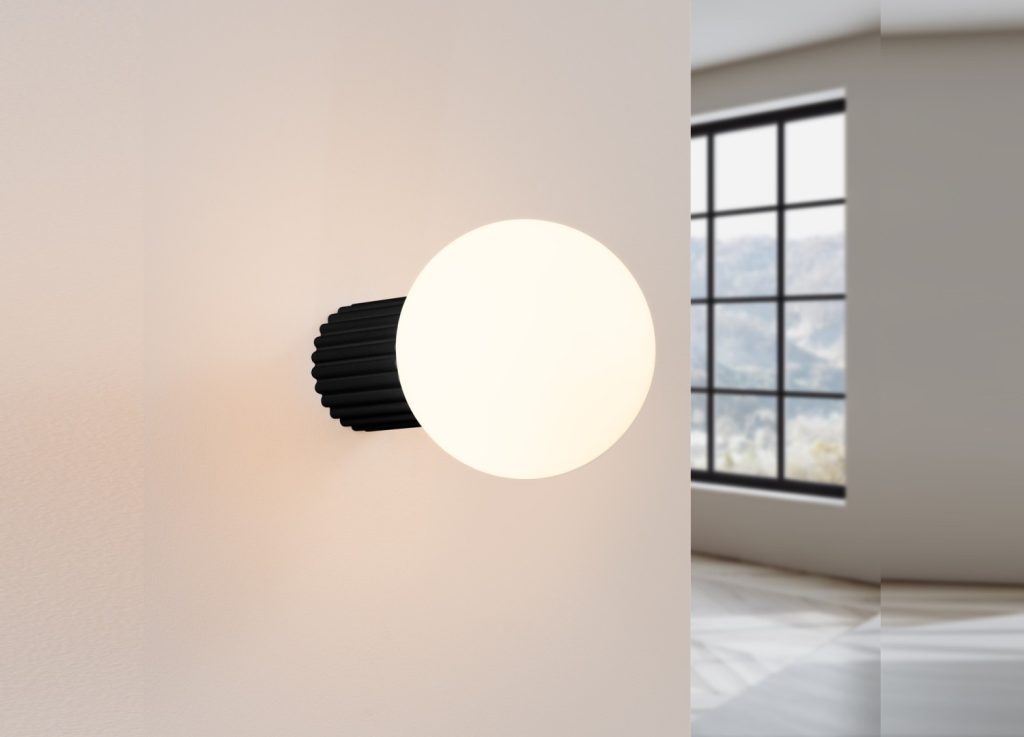 Applique murale HALO noir IP44 – vue complémentaire 3