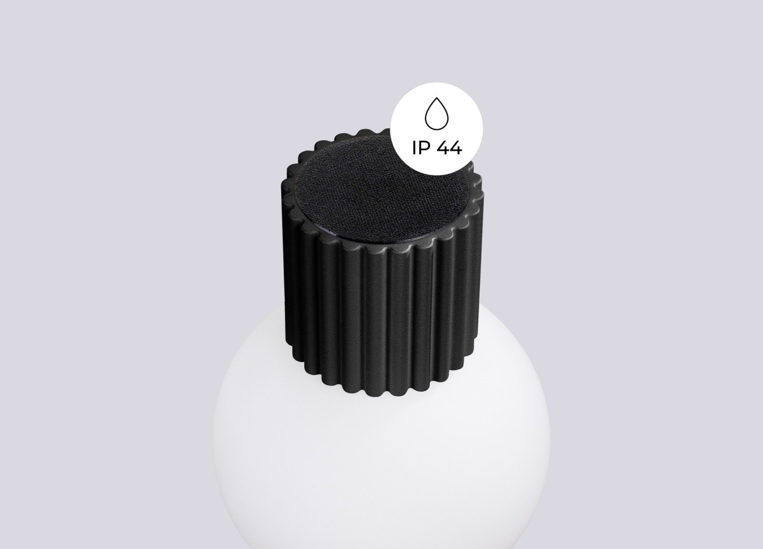 Applique murale HALO noir IP44 – vue complémentaire 8