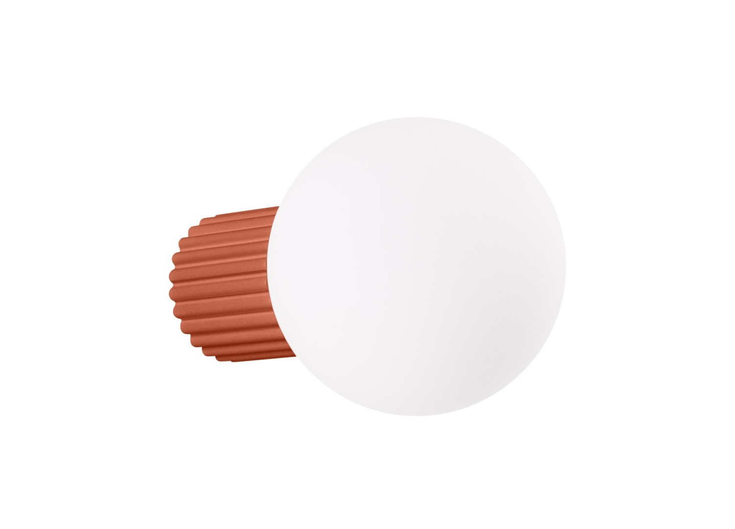Applique murale HALO ocre rouge IP44