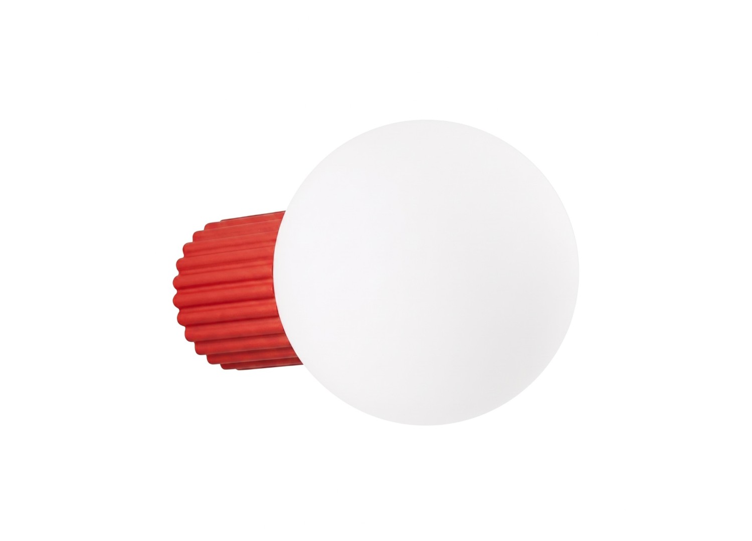 Applique murale HALO rouge IP44