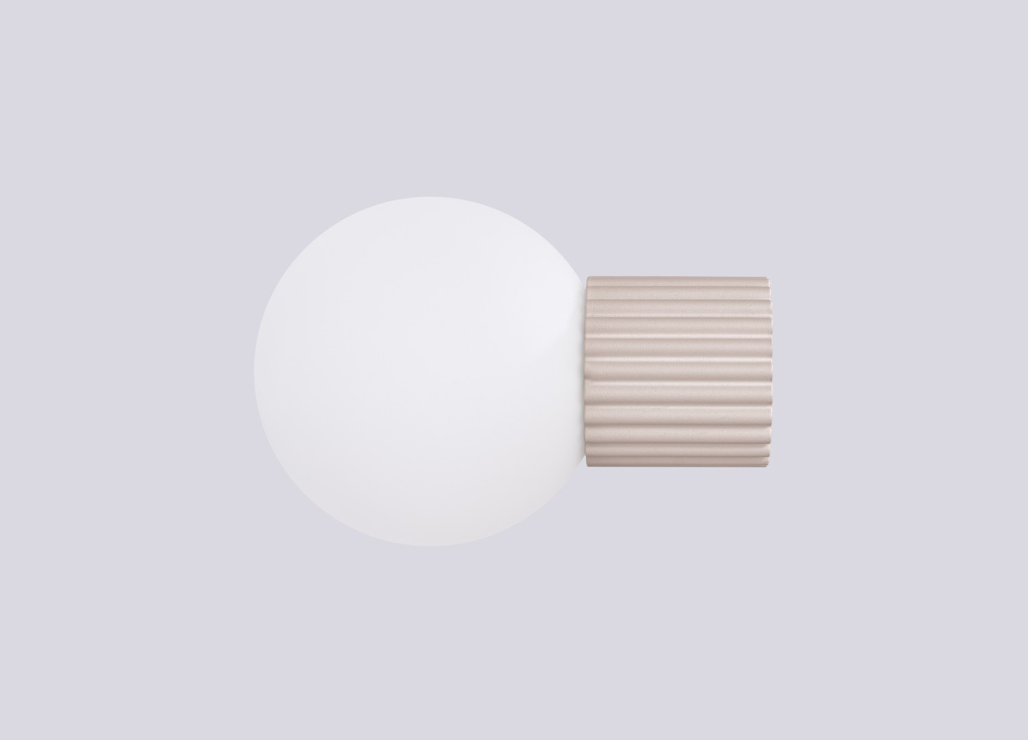 Applique murale HALO taupe IP44 – vue complémentaire 5